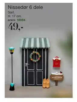 Harald Nyborg Nissedør 6 dele, DKK 49 tilbud