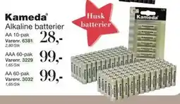 Harald Nyborg Alkaline batterier tilbud