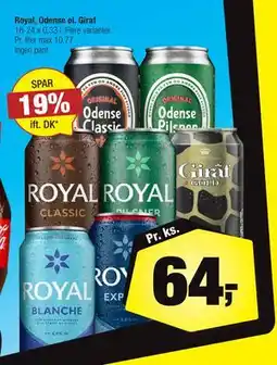 Calle Royal, Odense el. Giraf, DKK 64 tilbud