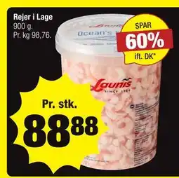 Calle Rejer i Lage, DKK 88.88 tilbud