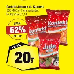 Calle Carletti Julemix el. Konfekt, DKK 20 tilbud