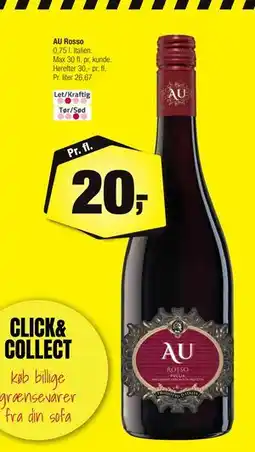 Calle AU Rosso, DKK 20 tilbud