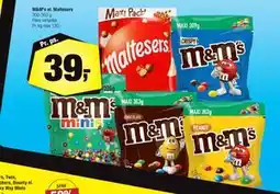 Calle M&M's el. Maltesers, DKK 39 tilbud