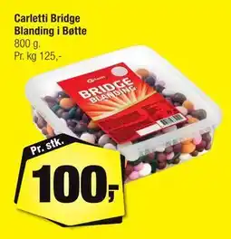 Calle Carletti Bridge Blanding i Bøtte, DKK 100 tilbud