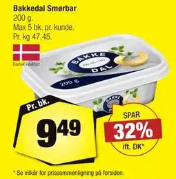 Calle Bakkedal Smørbar, DKK 9.49 tilbud