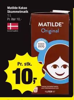 Calle Matilde Kakao Skummetmælk, DKK 10 tilbud