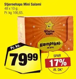 Calle Stjernehaps Mini Salami, DKK 79.99 tilbud