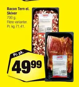 Calle Bacon Tern el. Skiver, DKK 49.99 tilbud