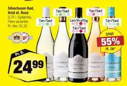 Calle Silverboom Rød, Hvid el. Rosé, DKK 24.99 tilbud