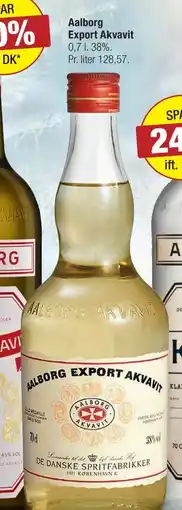 Calle Aalborg Export Akvavit, DKK 90 tilbud