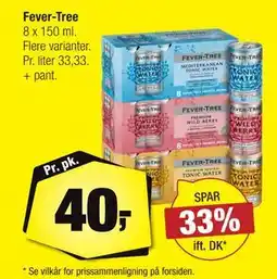 Calle Fever-Tree, DKK 40 tilbud