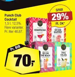 Calle Punch Club Cocktail, DKK 70 tilbud