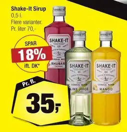 Calle Shake-It Sirup, DKK 35 tilbud