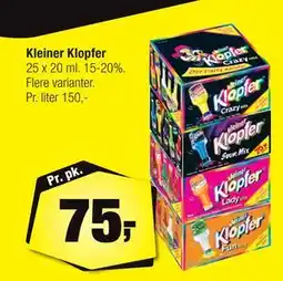 Calle Kleiner Klopfer, DKK 75 tilbud