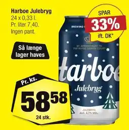 Calle Harboe Julebryg, DKK 58.58 tilbud
