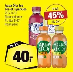 Calle Aqua D'or Ice Tea el. Sparkles, DKK 40 tilbud