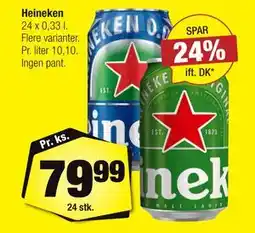 Calle Heineken, DKK 79.99 tilbud