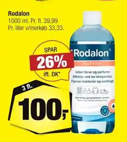 Calle Rodalon, DKK 100 tilbud