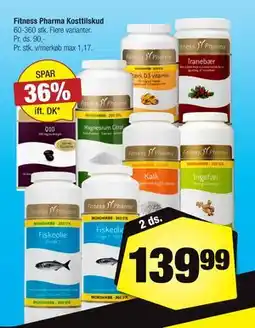 Calle Fitness Pharma Kosttilskud, DKK 139.99 tilbud