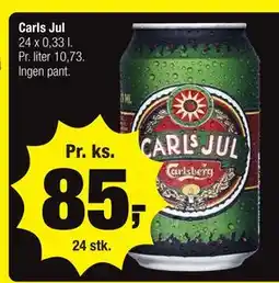 Calle Carls Jul, DKK 85 tilbud