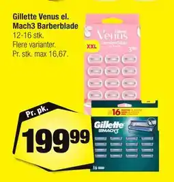 Calle Gillette Venus el. Mach3 Barberblade, DKK 199.99 tilbud