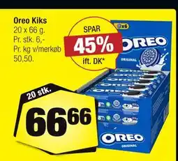 Calle Oreo Kiks, DKK 66.66 tilbud