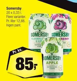 Calle Somersby, DKK 85 tilbud