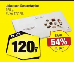 Calle Jakobsen Dessertæske, DKK 120 tilbud