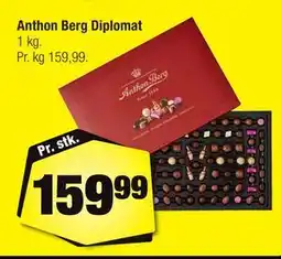 Calle Anthon Berg Diplomat, DKK 159.99 tilbud