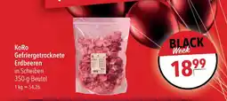 Citti KoRo Gefriergetrocknete Erdbeeren tilbud