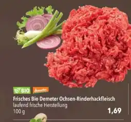 Citti Frisches Bio Demeter Ochsen-Rinderhackfleisch tilbud