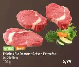 Citti Frisches Bio Demeter Ochsen-Entrecôte tilbud