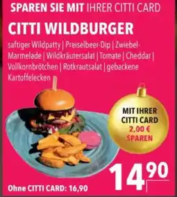 Citti Citti wildburger tilbud