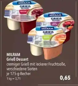Citti MILRAM Grieß Dessert tilbud