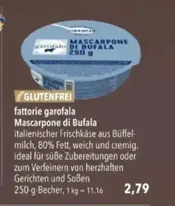 Citti Fattorie garofala Mascarpone di Bufala tilbud