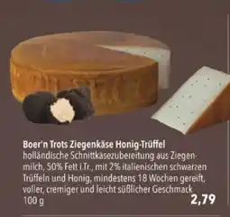 Citti Boer'n Trots Ziegenkäse Honig-Trüffel tilbud