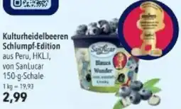 Citti Kulturheidelbeeren Schlumpf-Edition tilbud