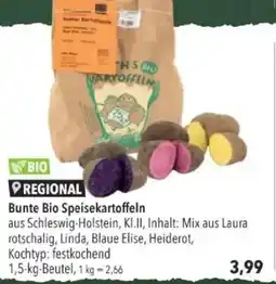 Citti Bunte Bio Speisekartoffeln tilbud