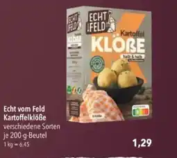 Citti Echt vom Feld Kartoffelklöße tilbud