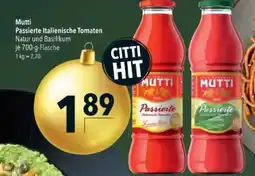 Citti Mutti Passierte Italienische Tomaten tilbud
