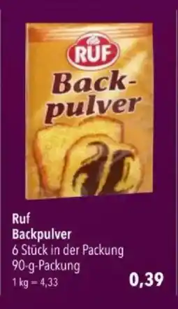 Citti Ruf Backpulver tilbud