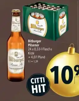 Citti Bitburger Pilsener tilbud
