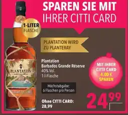 Citti Plantation Barbados Grande Réserve tilbud