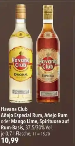 Citti Havana Club Añejo Especial Rum, Añejo Rum oder Mango Lime, Spirituose auf Rum-Basis tilbud