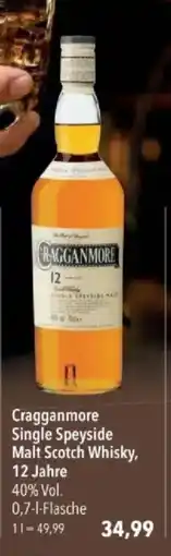 Citti Cragganmore Single Speyside Malt Scotch Whisky, 12 Jahre tilbud