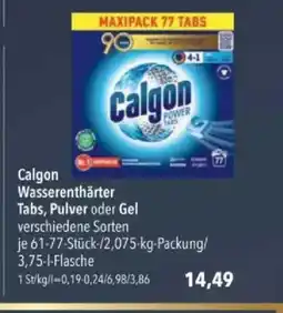 Citti Calgon Wasserenthärter Tabs, Pulver oder Gel tilbud