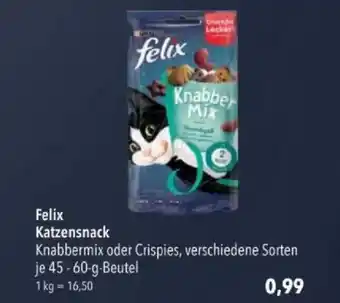 Citti Felix Katzensnack tilbud