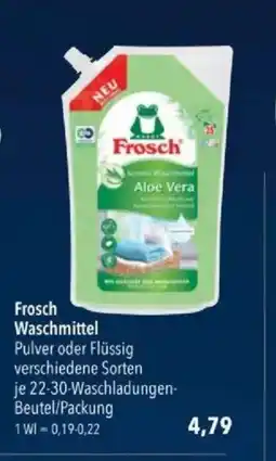 Citti Frosch Waschmittel tilbud