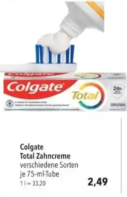 Citti Colgate Total Zahncreme tilbud