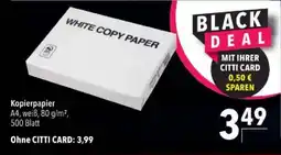 Citti Kopierpapier tilbud